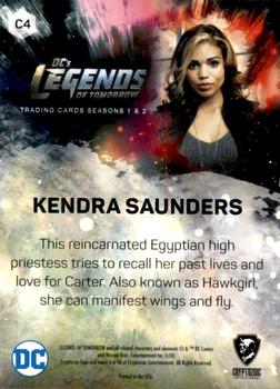 2018 Cryptozoic DC's Legends of Tomorrow Seasons 1 & 2 - Characters #C4 Kendra Saunders Back