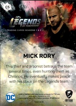 2018 Cryptozoic DC's Legends of Tomorrow Seasons 1 & 2 - Characters #C5 Mick Rory Back