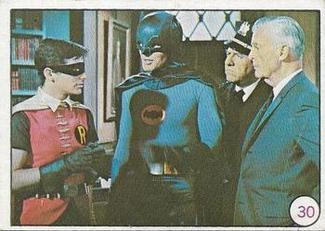 1966 A&BC Batman Bat Laffs #30 Batman, Robin, Chief O'Hara and Commissioner Gordon Front