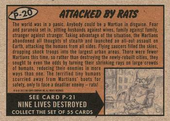 2017 Topps Mars Attacks The Revenge - Gold #P-20 Attacked by Rats Back