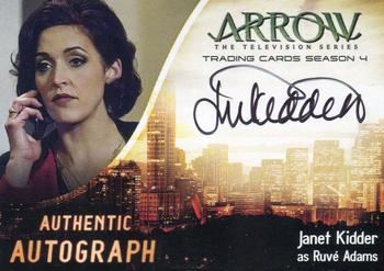 2017 Cryptozoic Arrow Season 4 - Autographs #JK Janet Kidder Front