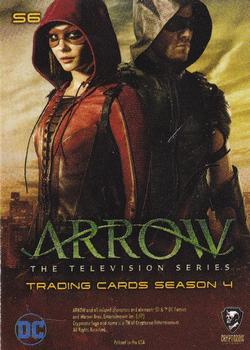 2017 Cryptozoic Arrow Season 4 - Stickers #S6 Katana Back