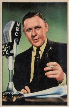 1952 Bowman Television and Radio Stars of NBC (R701-14) #6 Bob Considine Front