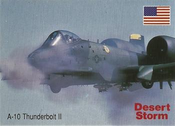1991 DSI Desert Storm Weapons & Specifications #10 A-10 Thunderbolt II Front