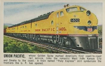 1955 Brach's Railroad (R797) #NNO Union Pacific Front