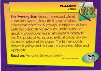 1993 Boomerang Book Club Planets #2 Venus Back