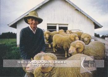1993 Boomerang Book Club The Land Down Under #4 Sheep Farming Front