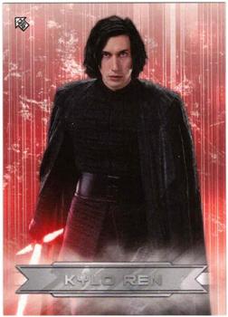 2018 Topps Star Wars The Last Jedi Series 2 - Character Stickers #CS-2 Kylo Ren Front