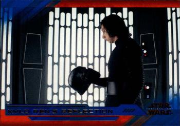 2018 Topps Star Wars The Last Jedi Series 2 - Blue #19 Kylo Ren's Reflection Front