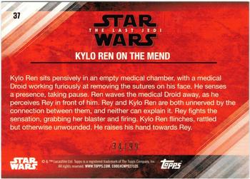 2018 Topps Star Wars The Last Jedi Series 2 - Bronze #37 Kylo Ren on the Mend Back