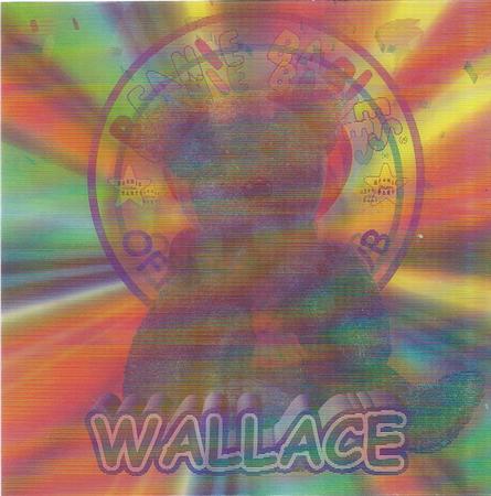 1999 Ty Beanie Babies IV - Lenticular Cards #NNO Wallace Front