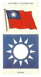 1936 Player's National Flags and Arms #10 China (Nationalist) Front