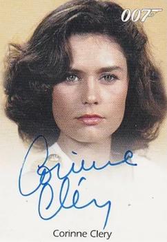 2012 Rittenhouse James Bond 50th Anniversary Series 1 - Full Bleed Autographs #NNO Corinne Clery Front