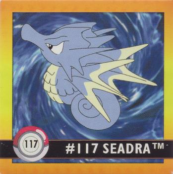 1999 Artbox Pokemon Stickers Series 1 #117 Seadra Front