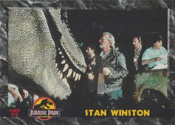 1993 Dynamic Marketing Jurassic Park #92 Stan Winston Front