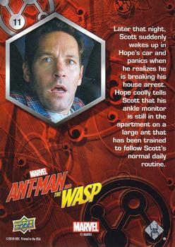 2018 Upper Deck Marvel Ant-Man and the Wasp #11 Hope Back