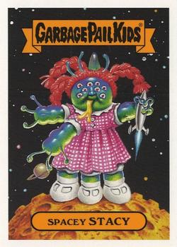 2018 Topps Garbage Pail Kids: Oh, the Horror-ible! - Classic Monster Stickers #6a Spacey Stacy Front