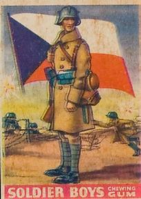 1934 Goudey Soldier Boys (R142) #4 Czechoslovakia Front