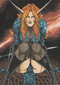 1996 Dynamic Entertainment Creators Alternate Universe #42 Cassandra Front