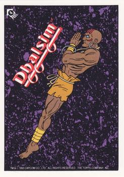 1993 Topps Street Fighter II - Stickers #4 Dhalsim Front