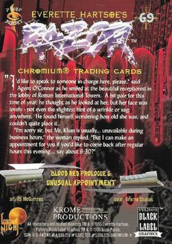 1995 Krome Products - (Everette Hartsoe's) Razor Chromium #69 Unusual Appointment Back