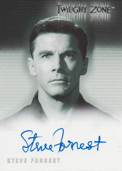 2002 Rittenhouse Twilight Zone Shadows and Substance Series 3 - Autographs #A-55 Steve Forrest Front