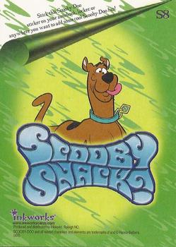 2003 Inkworks Scooby-Doo Mysteries & Monsters - Stickers #S8 Scooby Snack? Back
