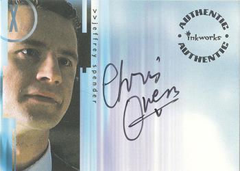 2003 Inkworks X-Files Season 9 - Autographs #A18 Chris Owens Front