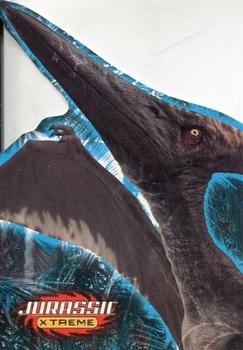 2001 Inkworks Jurassic Park III 3D - Jurassic Xtreme Die Cut #JE3 Were pteranodons dinosaurs? Front