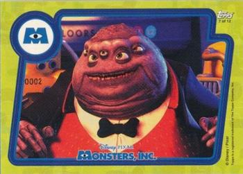 2001 Topps Monsters, Inc. - Puzzle Stickers #7 Puzzle Piece Front
