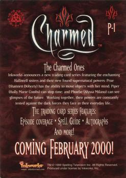 2000 Inkworks Charmed Season 1 - Promos #P-1 Coming February 2000! Back