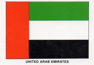 1991 Topps Desert Storm (UK) - Stickers #NNO United Arab Emirates Front
