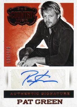 2014 Panini Country Music - Signatures #S-PG Pat Green Front