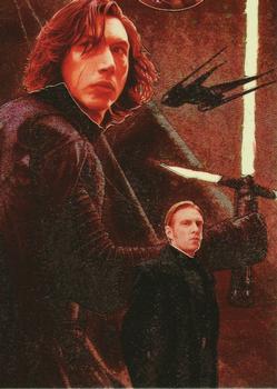 2018 Topps Star Wars Galaxy Series 8 - Etched-Foil #4 Kylo Ren / General Hux Front