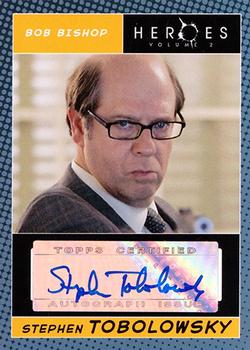 2008 Topps Heroes Volume 2 - Autographs #NNO Stephen Tobolowsky Front
