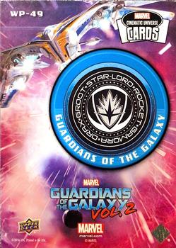 2017 Upper Deck Marvel Guardians of the Galaxy Vol. 2 Walmart/Hanes #WP-49 Star-Lord / Rocket Raccoon / Gamora / Drax / Groot Back