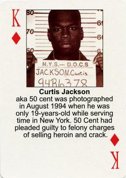 2003 Starz Behind Barz - 2nd Version #K♦ Curtis Jackson Front