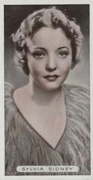 1934 Ardath Famous Film Stars #10 Sylvia Sidney Front