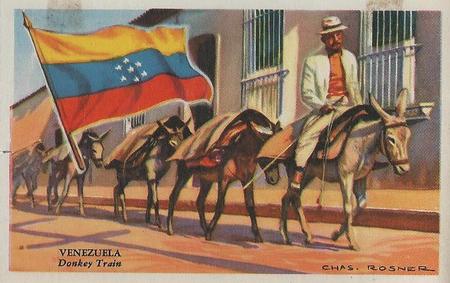 1941 Gordon's Bread Good Neighbors of the Americas (D39-9) #NNO Venezuela Front
