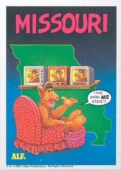 1987 Zoot U.S. of ALF #25 Missouri Front