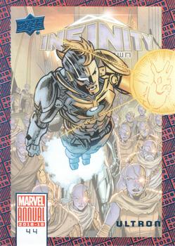 2018-19 Upper Deck Marvel Annual - Blue #44 Ultron Front