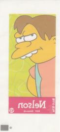2002 Topps The Simpsons Bubble Gum & Stickers - Mini Bubble Gum Stickers #42 Nelson Back