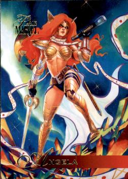 2019 Flair Marvel #1 Angela Front