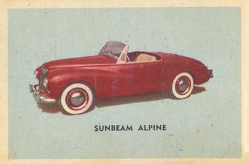 1956 Parkhurst Sports Cars (V339-14) #3 Sumbeam Alpine Front
