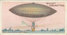 1910 Wills's Aviation #7 First Successful Dirigible, 1883 Front
