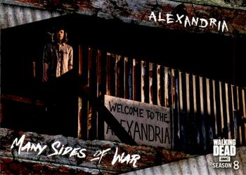 2018 Topps The Walking Dead Season 8 - Many Sides of War #MSW-2 Alexandria Front