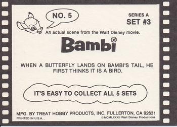1982 Treat Hobby Disney Bambi #5 Bambi Back