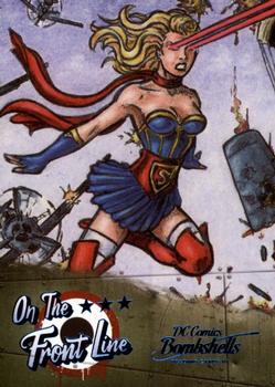 2019 Cryptozoic DC Bombshells Series 3 - On the Front Line #FL3 Supergirl Front