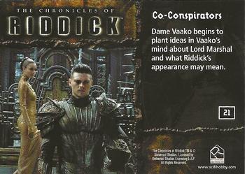 2004 Rittenhouse The Chronicles of Riddick #21 Co-Conspirators Back