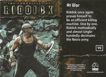 2004 Rittenhouse The Chronicles of Riddick #44 At War Back
